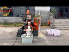 Proses pengelupasan di pabrik beras komersial portabel Mudah dipasang dan desain portabel